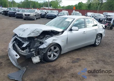 2007 BMW 525I from USA, damaged, VIN WBANE53537CW67906